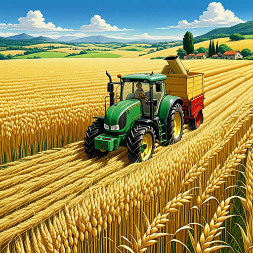 كان هناك زراعي يسعى دائمًا لتحسين طرق زراعته، وقد نجح في اختراع طريقة جديدة لزراعة القمح تسمح بزيادة المحصول بشكل كبير.