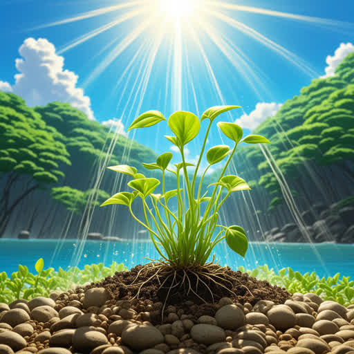 كان هناك مشروع ينمو apace، مثل نبتة تنمو بسرعة في أيام الربيع، تحت تأثير الأشعة الشمسية الحارقة والمياه الجافة.