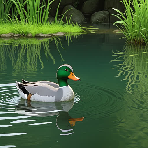 كان هناك **بطة** صغيرة تعيش في بركة هادئة. كل صباح، كانت تحب أن **تنحني** (duck) رأسها وتغطس تحت الماء للبحث عن الطعام. ذات يوم، مرت طائرة ورقية عالية، ورأت البطة طفلًا يلعب. عندما طارت الطائرة الورقية منخفضة جدًا، **انحنى** (duck) الطفل بسرعة ليتجنب اصطدامها. ضحكت البطة وقالت في نفسها: 'يبدو أنه يعرف كيف **ينحني** ويتجنب الخطر مثلي تمامًا!'.